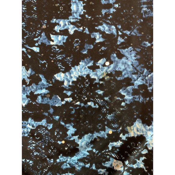 Style & Co Blue Night Sky Cowl Neck Top-Small - Picture 8 of 9